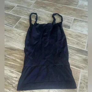 Blanqi women’s maternity black tank top